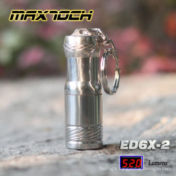 Maxtoch ED6X-2 T6 Polishing LED Cute Keychain Torch Flashlight